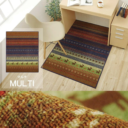 デスクカーペットデスクマット学習机マットラグルームマット子供部屋キズ防止テレワーク約100×130cm