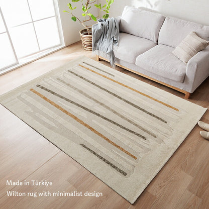 カーペットデザインラグウィルトンカーペット長方形北欧柄シンプル約160×230cm