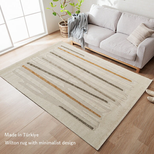カーペットデザインラグウィルトンカーペット長方形北欧柄シンプル約160×230cm
