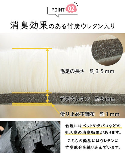 カーペット夏用6畳洗えるおしゃれ3畳ラグ夏シャギーラグ北欧絨毯厚手センターラグシャギー130×170格安赤ちゃん防音厚め