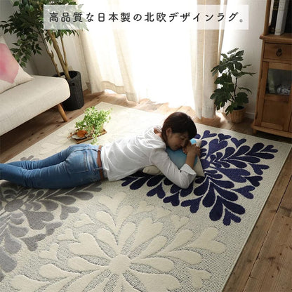 ラグ冬用冬カーペット3畳洗える防ダニ日本製おしゃれ洗濯絨毯オールシーズン洗濯機かわいい小さめ抗菌防臭北欧190x240センターラグリビングラグ可愛い北欧風リビング格安冬用ラグじゅうたん赤ちゃんサイズデザイン