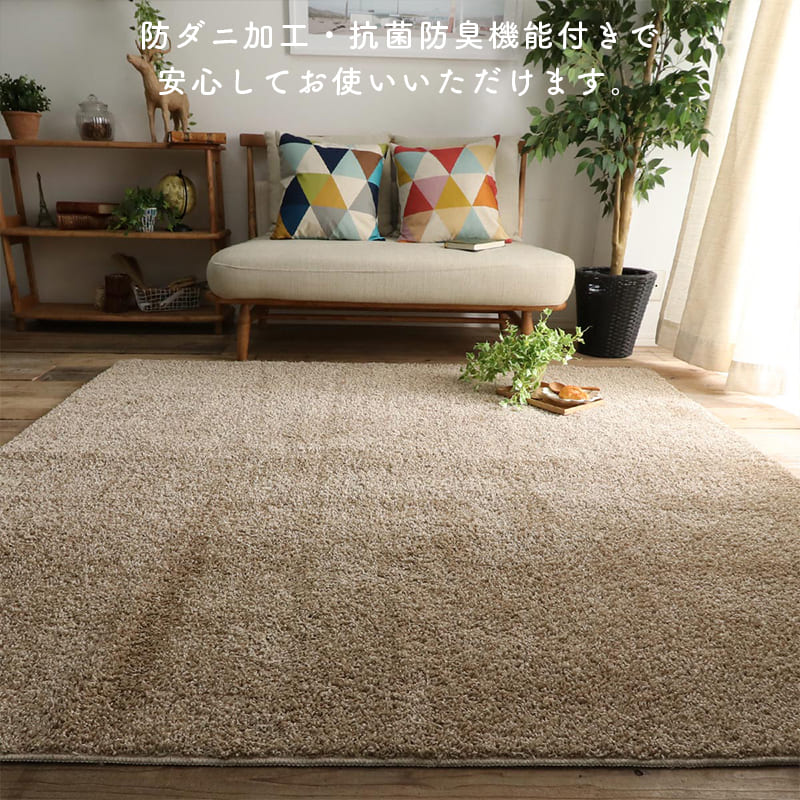 ラグ冬用冬カーペット2畳シャギー洗える日本製おしゃれ洗濯自宅絨毯オールシーズンかわいい抗菌防臭防ダニ洗濯機無地国産190x190センターラグリビングラグ可愛い北欧風リビング格安冬用ラグじゅうたん赤ちゃんサイズデザイン