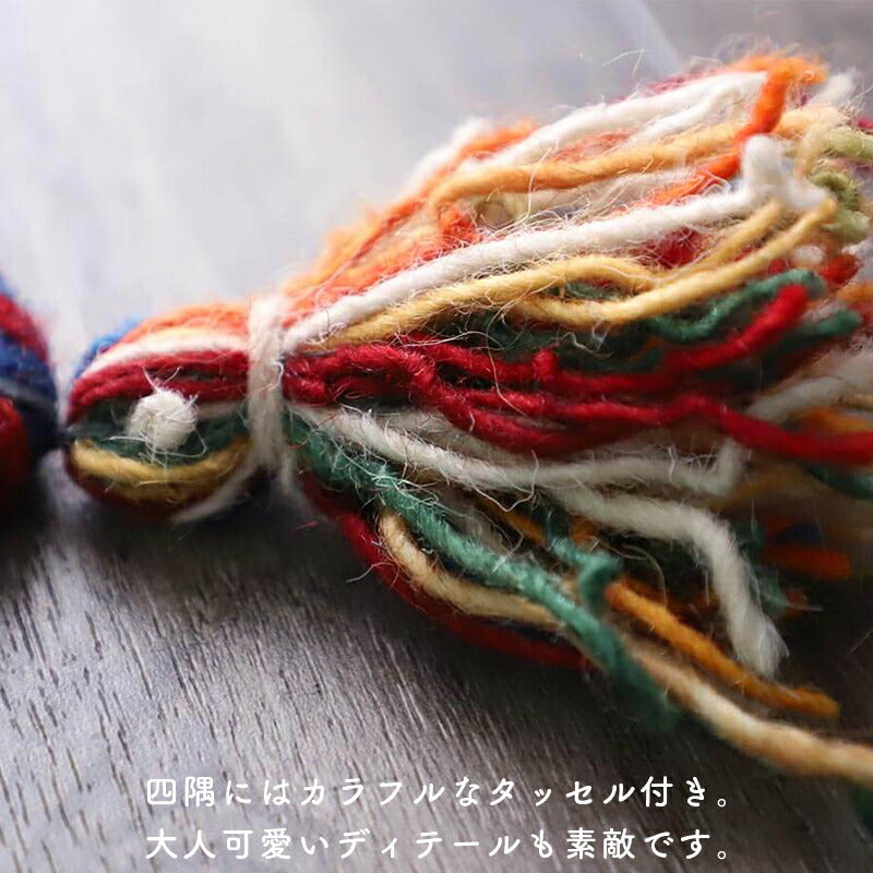 ギャッベギャベ座布団おしゃれクッション北欧椅子用大きめ一般的サイズ40×40冬用椅子腰痛椅子用クッションギャッペかわいい床座るミニ