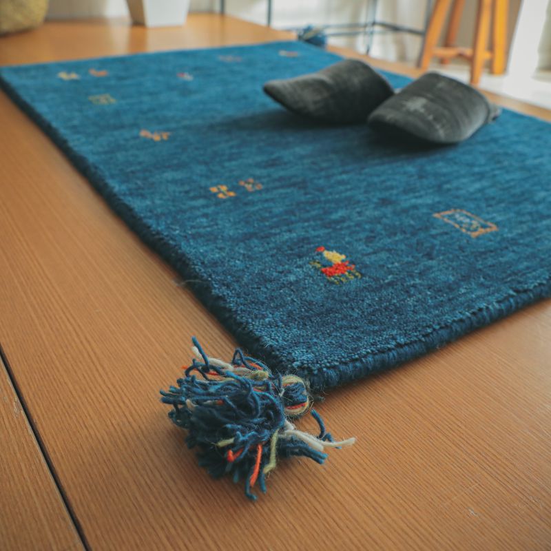 玄関マットギャッベ60x90室内ギャベ屋内風水北欧玄関ウール高級感長方形小さめ天然素材手織りラグ9060本物インド厚手大判おしゃれ高級北南東西南西2023天然北欧風マット絨毯ふわふわ