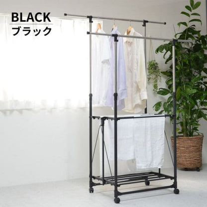 室内物干し物干し室内折りたたみコンパクト大容量スタンドスリム洗濯物干し高さ調整部屋干し物干しスタンドキャスター伸縮昇降賃貸タオルステンレスタオル干し部屋マンション軽量高い大型ラック