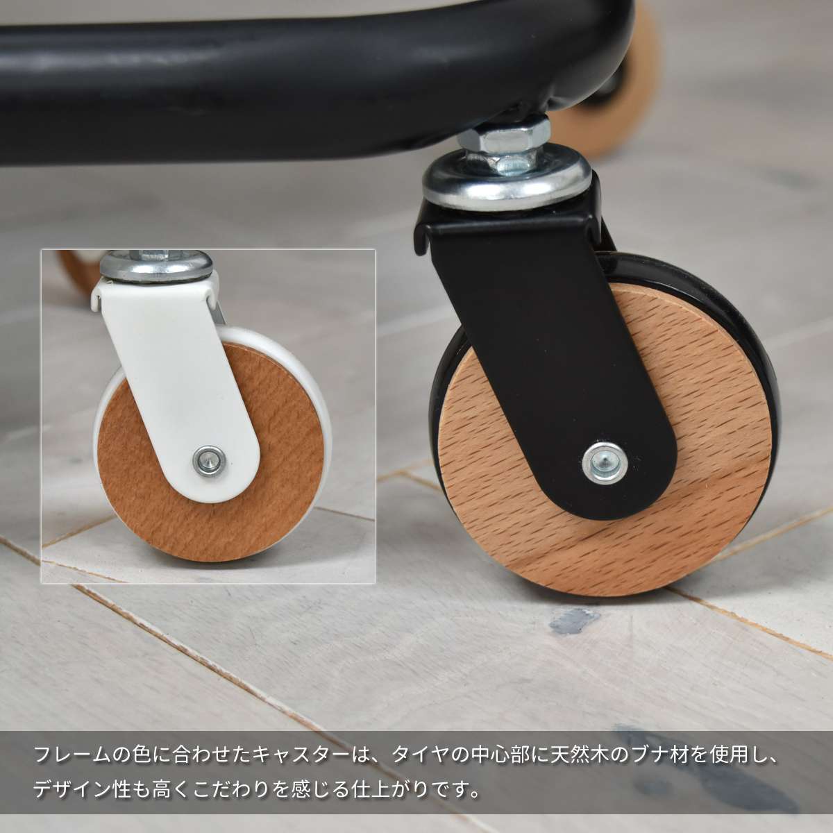 ワゴンキッチンワゴンキャスター付き2段天板キッチン作業台スリムサイドテーブルおしゃれスチールコンパクトテーブル木製収納