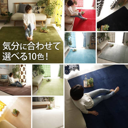 ラグ6畳洗えるカーペット3畳ラグマットおしゃれ北欧絨毯190×190安い2畳8畳赤ちゃん滑り止めセンターラグオールシーズン