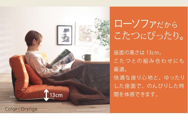 低反発マルチリクライニングソファー