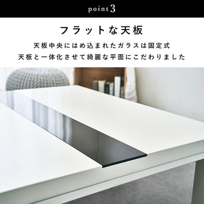こたつテーブル長方形一人用省スペースこたつテーブルコンパクトガラススリムローヒーターモダンコンパクト8070おしゃれリビングフラット一人暮らしコタツ丈夫パソコン天板家具調格安勉強机高級