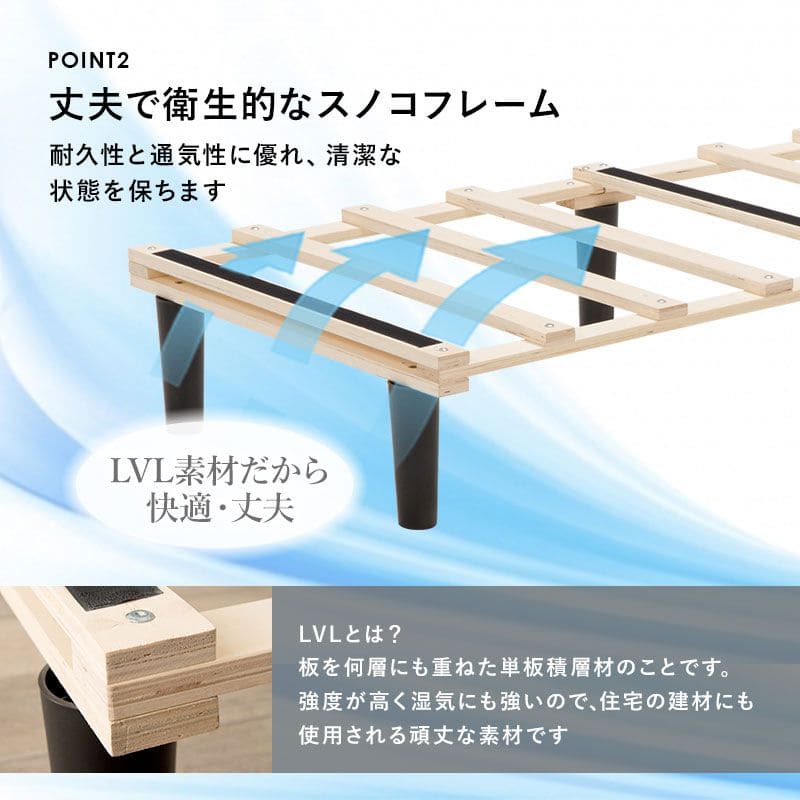 脚付きマットレスセミダブルマットレスボンネルコイルショート硬め脚付きベッド男一体型厚めボンネルすのこ一人暮らし脚20cm収納コンパクトスノコ付きベッドマット寝心地硬い小さい耐荷重通気性夏