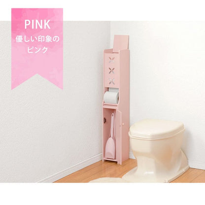 トイレ収納完成品スリム木製ホワイトトイレラックキャビネット薄型扉付きおしゃれ15cm北欧白ラックコンパクト隙間収納棚トイレサニタリー収納スリムラック背面壁面収納サニタリー賃貸