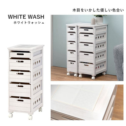 キッチンストッカー完成品ストッカーキッチンスリム収納小型薄型家庭用キャスター隙間30洗面所引き出し5段高さ80木製ワゴン隙間収納野菜ストッカー大容量おしゃれ深型縦型キッチンワゴン軽量