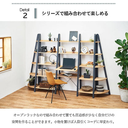 オープンラック5段木製ワイド収納薄型棚天然木パインおしゃれラックハイタイプ縦長本棚デスク横奥行40ディスプレイ北欧木目丈夫自立シェルフ5段ラック本棚プランターリビング壁面コンパクト