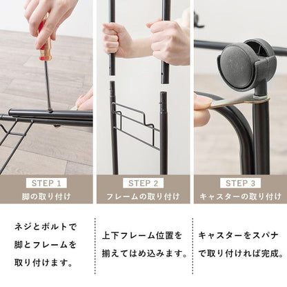 ランドリーバスケット洗濯カゴラック3段丸型ラタンキャスター大容量収納スリム籐ランドリーワゴンおしゃれ丸ワゴン防水通気性洗濯物カゴ脱衣かご薄型省スペース深型縦長洗えるバスケット