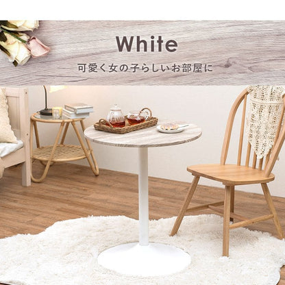 カフェテーブル丸60木製一人暮らし丸型大理石リビング一人用高さ70丸テーブルアンティーク一本脚モダンコーヒーテーブルおしゃれアイアンミニ業務用ダイニング1本脚コンパクトリビングカフェ天板