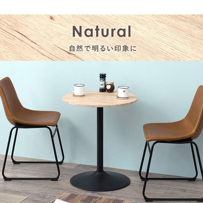 カフェテーブル丸60木製一人暮らし丸型大理石リビング一人用高さ70丸テーブルアンティーク一本脚モダンコーヒーテーブルおしゃれアイアンミニ業務用ダイニング1本脚コンパクトリビングカフェ天板