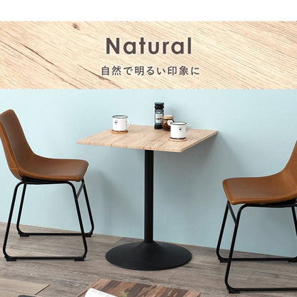 カフェテーブル60木製一人暮らし正方形大理石リビング一人用四角高さ70丸テーブルアンティーク一本脚モダンコーヒーテーブルおしゃれアイアンミニ業務用ダイニング1本脚コンパクトリビングカフェ天板