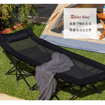 キャンプベッドベッドアウトドアキャンプ折りたたみソロ軽量道具おしゃれソロキャンプキャンピングベット持ち運び一人用小さいメッシュアウトドアベッドレジャー格安寝る一人用行事冬折り畳み