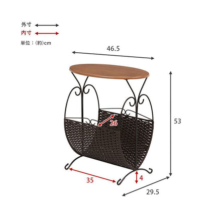 サイドテーブル完成品丸木製スリムベッド脚木目小さめ軽量小型ソファ雑誌おしゃれ玄関花台コンパクト丸玄関北欧寝室収納ベッドソファーテーブルウッド薄型ロータイプ低めソファーベット