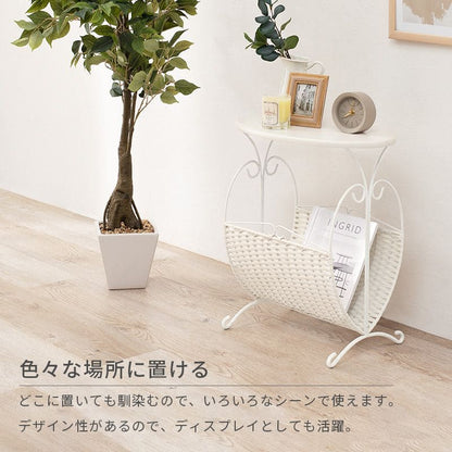 サイドテーブル完成品丸木製スリムベッド脚木目小さめ軽量小型ソファ雑誌おしゃれ玄関花台コンパクト丸玄関北欧寝室収納ベッドソファーテーブルウッド薄型ロータイプ低めソファーベット