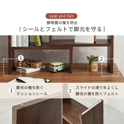 オープンラックオープンシェルフ卓上ラック