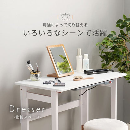 机デスク折りたたみ幅80一人用スリムリビング木製コンパクト一人暮らし薄型省スペース在宅作業台折りたたみデスクおしゃれヒーターセット在宅ワーク自宅リモートワーク使いやすいシンプル木目ハイ