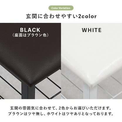 玄関ベンチシューズラック