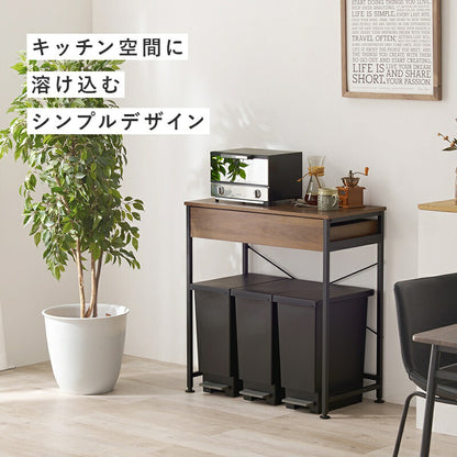 ゴミ箱上ラックレンジボード