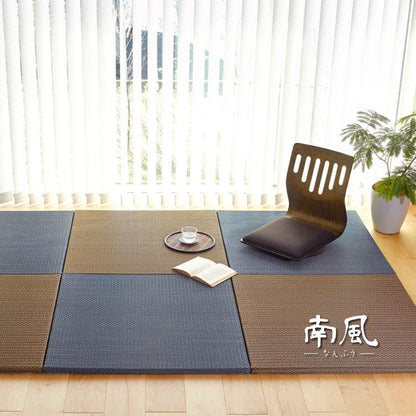 置き畳ユニット畳フローリング畳い草防音おしゃれいぐさ厚手82cmサイズペット正方形ござ滑り止め彩敷くだけロータイプモダン