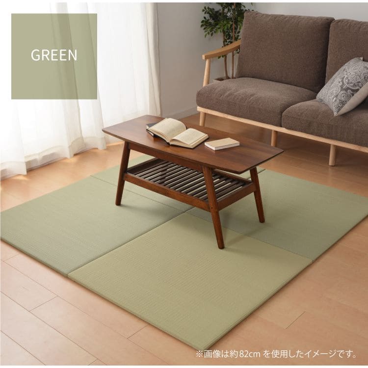 置き畳ユニット畳フローリングポリプロピレン畳防音おしゃれ厚手65cmサイズペット正方形滑り止め敷くだけロータイプ畳ユニット