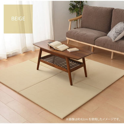 置き畳ユニット畳フローリングポリプロピレン畳防音おしゃれ厚手65cmサイズペット正方形滑り止め敷くだけロータイプ畳ユニット