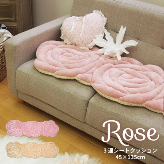 クッション座布団背もたれ薔薇椅子姫系おしゃれ椅子用マット椅子用クッション厚手紐付き暖かい椅子の上かわいい車シートダイニング綿夏用小さい新生活チェア子供来客用格安いすプレゼント