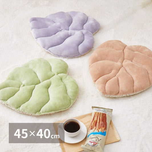 クッション座布団ウレタン綿4045椅子おしゃれ椅子用マット椅子用クッション厚手暖かい椅子の上かわいい車シート床花柄リーフ夏用小さい新生活チェア子供来客用格安ラグプレゼント