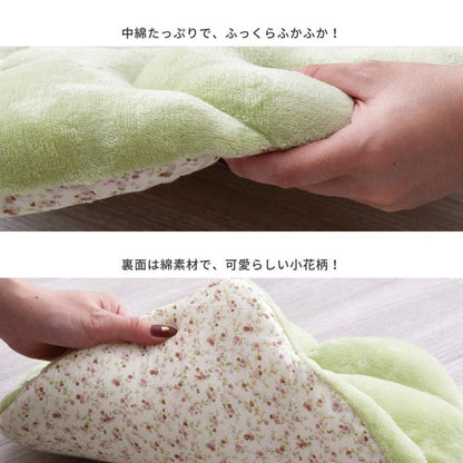 クッション座布団ウレタン綿4045椅子おしゃれ椅子用マット椅子用クッション厚手暖かい椅子の上かわいい車シート床花柄リーフ夏用小さい新生活チェア子供来客用格安ラグプレゼント