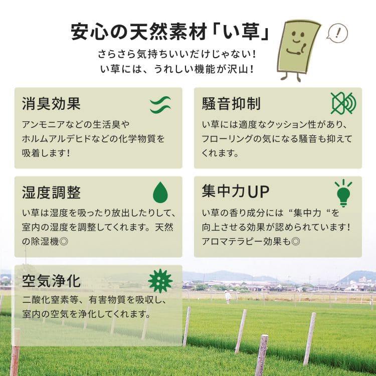 い草ラグカーペットいぐさ3畳国産裏貼りい草カーペットラグ夏用い草日本製和畳おしゃれ絨毯抗菌防臭ござ夏長方形床暖房高級滑り止めラグマットカバー拭けるペットオールシーズン涼しいじゅうたん激安安いござ井草茣蓙犬猫花ござ