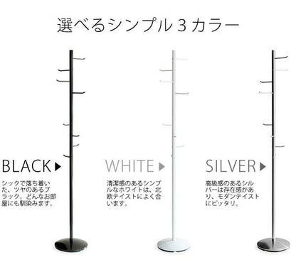 ハンガーラックポールハンガースリム子供玄関コートハンガースチールおしゃれシンプルキッズ頑丈ラック洋服掛けポールスタンド