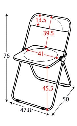 折りたたみ椅子透明スタッキングパイプ椅子折りたたみクリア軽量滑り止めコンパクト完成品おしゃれ頑丈会議スチールパイプ室内椅子チェア小型折り畳み座り心地良い会議用椅子ミーティングチェア
