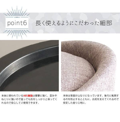 スツール椅子収納丸北欧おしゃれクッション低い丸型収納付き45cm小さい合皮スリムロー玄関子供コンパクト収納スツール丸椅子