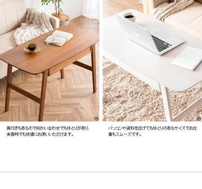 センターテーブルソファテーブル高さ60cm高め収納木製白引き出しソファーテレワーク在宅ハイ大きめ角丸木目おしゃれ食事リビング長方形格安コンパクトシンプル丈夫センターデスク机PCロング