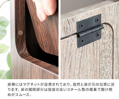 ゴミ箱ごみ箱45リットル45Lスリム木目キャスター付きおしゃれキッチン木目調ダストボックスフタ付きふたふた付き大型北欧薄型
