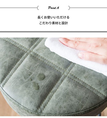 カウンターチェア昇降丸レザー高さ調節ヴィンテージ高い調整ハイレトロバーチェアおしゃれカウンター業務用回転ハイスツールクッション椅子ダイニングチェアハイタイプ腰痛高級疲れないカフェ