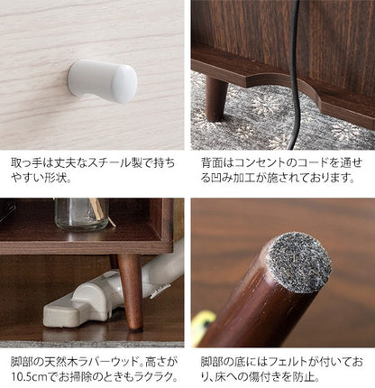 サイドテーブルテーブル木製北欧収納引き出しローおしゃれスリムソファ収納付き低い小さめシンプルコンセントベッド