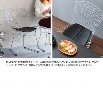 ダイニングチェアレザーチェア高級白黒椅子スチールシルバー軽量スリム幅広おしゃれインテリア用品テレワーク在宅ワークリビングダイニング疲れない頑丈耐荷重コンパクト楽背もたれカフェパソコン