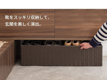 靴収納下収納スリム2段収納コンパクト省スペース薄型玄関斜め8足キャスター付き幅80奥行30シューズボックスおしゃれ横目隠し靴箱下駄箱通気性靴スニーカー小型小さめ靴入れアイデアカバー丈夫