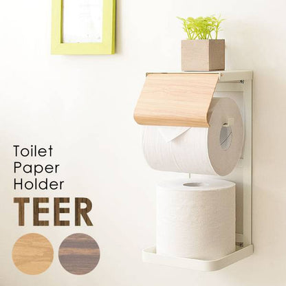トイレットペーパーホルダーカバーおしゃれタワー予備防水アイアントイレペーパーホルダー北欧トイレットペーパー収納かわいい