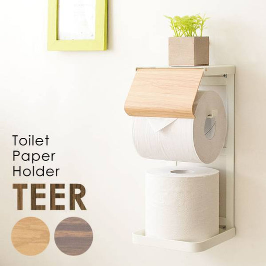 トイレットペーパーホルダーカバーおしゃれタワー予備防水アイアントイレペーパーホルダー北欧トイレットペーパー収納かわいい