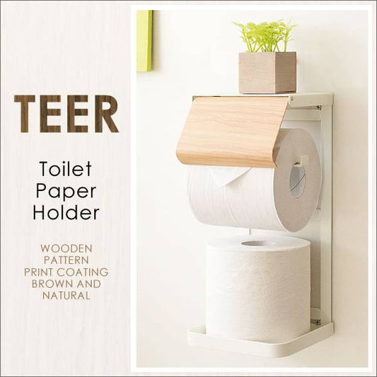 トイレットペーパーホルダーカバーおしゃれタワー予備防水アイアントイレペーパーホルダー北欧トイレットペーパー収納かわいい