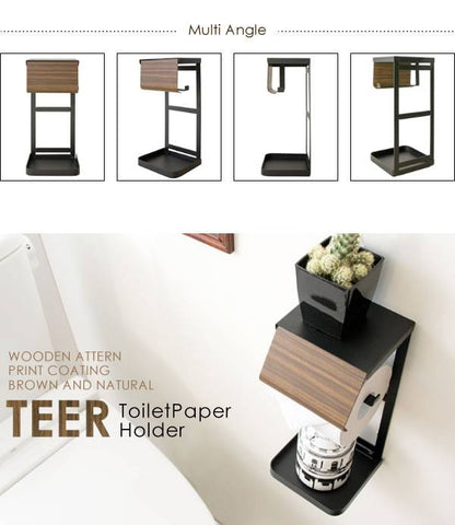 トイレットペーパーホルダーカバーおしゃれタワー予備防水アイアントイレペーパーホルダー北欧トイレットペーパー収納かわいい