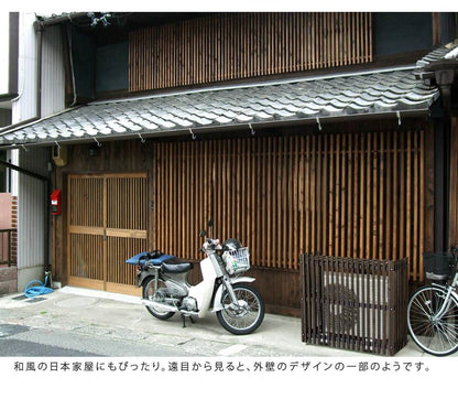 室外機カバー収納エアコン室外機屋外縦格子カバーガーデニング木天然木省エネモダン日よけ雪対策花台diyウッド和風ラック熱木目おしゃれ日除けカバー夏冬風対策高い遮熱植物プランター雪よけ