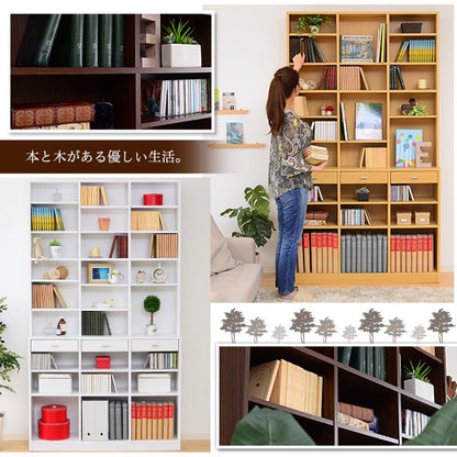 本棚棚大容量薄型スリム奥行30cm書棚ラック見せる引き出しシェルフ棚板単行本可動棚ブックシェルフ一人暮らし漫画北欧ハイタイプおしゃれ木耐震辞書新書収納棚飾り棚大量背が高い木製壁一面リビング文庫教科書参考書小説整理雑誌